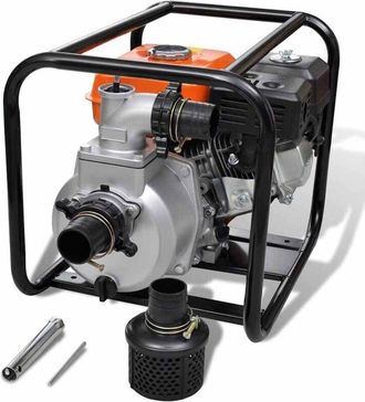 vidaXL Motor De Gasolina Bomba De Agua 80 Mm Conexi&oacute;n 4800 W Vidaxl