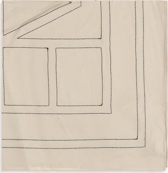 Toteme Foulard in seta con ricamo Woman UNI