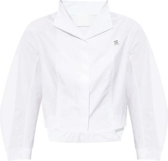 Givenchy Pofmouw Shirt - Dames - Overhemden - Wit - S - Overhemden