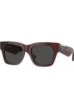 Burberry Womens BE4424-411587-52 BE4424 52 411587 Fashion Sunglasses - Red - One Size