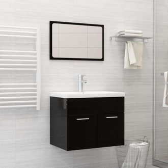 vidaXL vidaXL Lavabo da Incasso con Rubinetto 61x39x18 cm in Ceramica Bianco