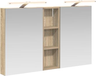 vidaXL Juego De Muebles De Ba&ntilde;o 3 Uds. 100 X 10,5 X 60,5 Cm Vidaxl