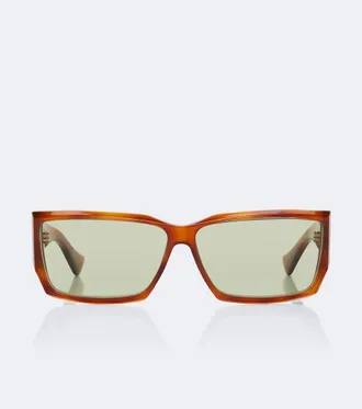 Valentino Classico VLogo rectangular sunglasses