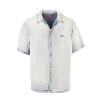 Diesel Denim Shirt - male - Diesel - Denim Shirts - Blue - M - Shirts