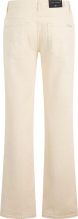 7 For All Mankind Womens Jeans High-Waisted Straight Moondust Cotton Trousers