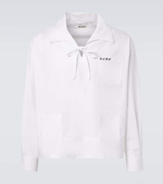 Bode Cotton poplin top