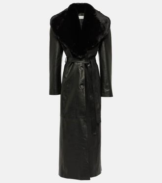 Magda Butrym Leather coat