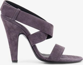Alaia Sandali con tacco in suede - ALAIA - gender_Woman