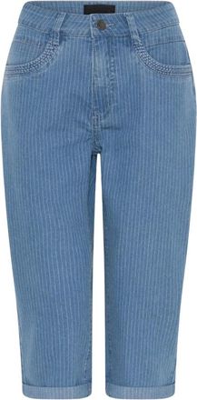 C.Ro Cropped Jeans - Dames - Cropped Jeans - Blauw - S - Jeans