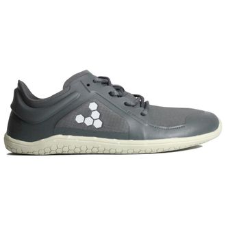 Vivobarefoot Primus Lite III All Weather Textile Synthetic Mens Low Top Trainers - Charcoal - Size:UK 11.5