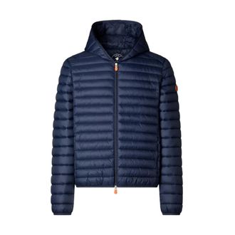 Save The Duck Donald Quilted Jacket - male - Save The Duck - Winter Jackets - Blue - M - Jackets