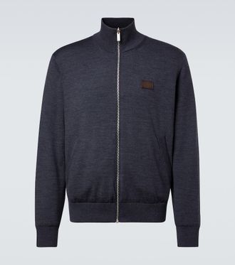 Berluti Scrito reversible wool bomber jacket