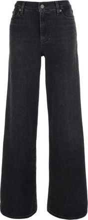 Frame Denim Le Slim Palazzo Wide Leg Jeans - Dames - Loose Fit Jeans - Zwart - W31 - Katoen - Jeans