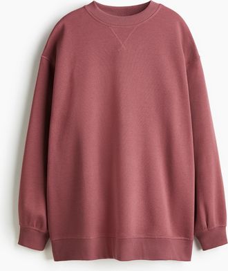 H&M Oversized Sweatshirt - Pink