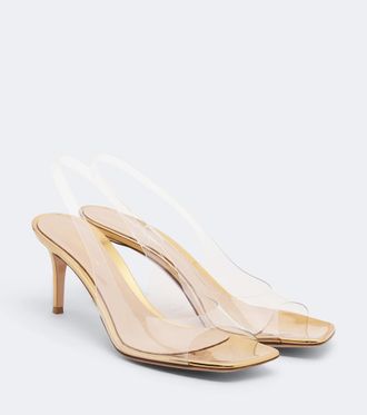 Gianvito Rossi PVC slingback sandals