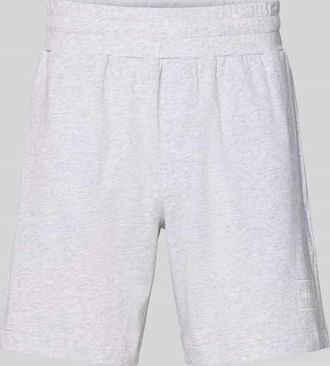 HUGO BOSS Regular Fit Sweatshorts aus Baumwoll-Mix Modell LAZE SHORTS CW in Hellgrau, Gr&ouml;&szlig;e XXL