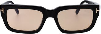 Tom Ford Squared Sunglasses Ft1075 01 E