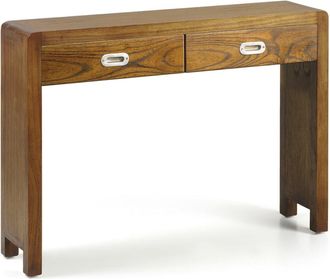 Moycor Consola de madera de mindi marrón anch. 110 cm