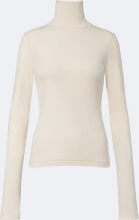 The Row Camron cotton jersey turtleneck top