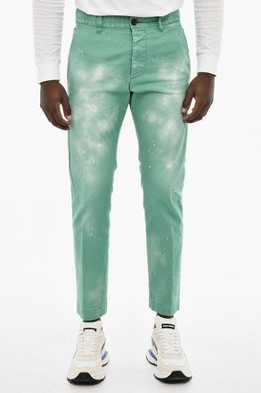 Dsquared2 Pantaloni Casual a 4 Tasche in Twill Dsquared2