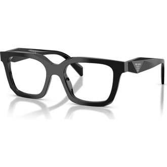 Prada 50mm Irregular optical glasses in Black at Nordstrom