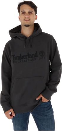 Timberland Heren, Sweatshirts & Hoodies, Grijs, Maat: S Katoen