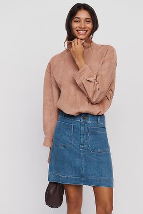 Maeve Colette Denim Skirt