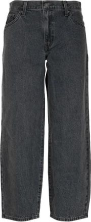 Levi's Baggy Dad Jeans - Dames - Cropped Jeans - Zwart - W28 L28 - Katoen - Jeans