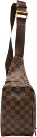 Louis Vuitton Pre-owned Cross Body Bags, female, Brown, Size: ONE SIZE Pre-owned The Geronimos Crossbody Bag