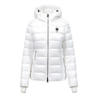 Blauer Dames, Jassen, Wit, Maat: XS Leer