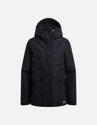 Craghoppers Womens Craghoppers Womens/Ladies Sally CO2 Renu Technology Waterproof Jacket - Black - Size: 12