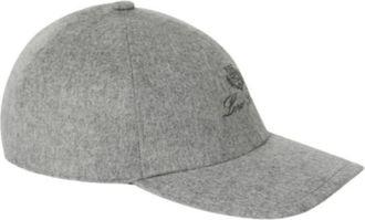Loro Piana Baseball Cap - unisex - Accessoires - Grijs - Maat: M Wol