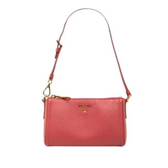 Prada Pre-owned Mini Bags, female, Pink, Size: ONE SIZE Pre-owned Mini Shoulder Bag