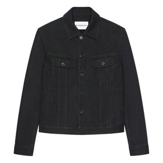 Givenchy Classic Jacket - Heren - Jassen - Zwart - Maat: L Denim