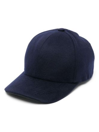 Sease cashmere cap - men - Cashmere/Polyurethane - L - Blue