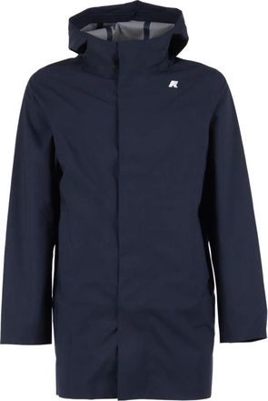K-Way Tommy Stretch 2L 3/4 Jacket - Heren - Parka Jassen - Blauw - L - Polyester - Jassen