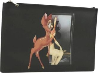 Givenchy Pre-owned Clutches, female, Black, Size: ONE SIZE Pre-owned Clutch Bag