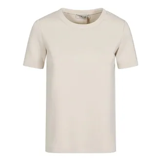 Max Mara T-Shirts, female, Beige, Size: XL Basic T-shirt