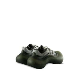 adidas Striped Mesh Sneakers - Gray