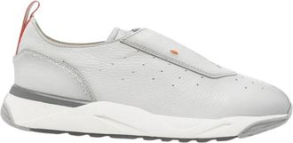 Santoni Mbim 22073Bgrtevug 20 - Heren - Sneakers - Grijs - 42 EU - Schoenen