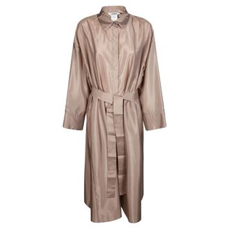 Max Mara Smmanna Chemisier Seta - female - Max Mara - Shirt Dresses - Pink - S - Dresses