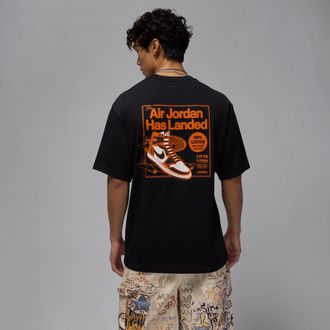 Nike Jordan Mens Jordan AJ1 T-Shirt in Black | HQ8972-010