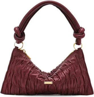 Cult Gaia Nano Hera Leather Shoulder Bag in Chianti at Nordstrom