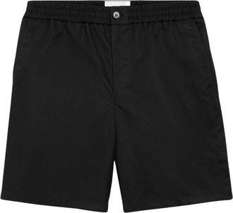 Ami Korte Broeken, Heren, Zwart, S, Nylon, Shorts met elastische tailleband