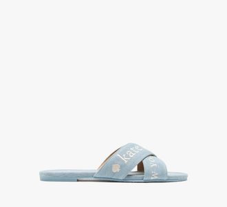 Kate Spade New York Piper Denim Slide