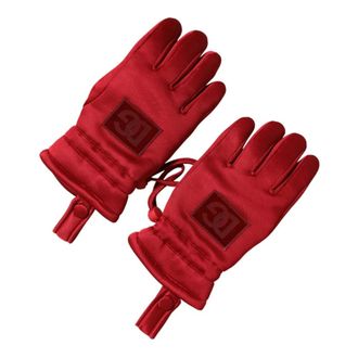 Dolce & Gabbana Gloves, unisex, Red, Size: ONE SIZE Motorcycle Biker Mitten Gloves