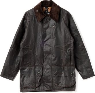 Barbour Light Jackets, male, Brown, S, Brown Beaufort Waxed Jacket