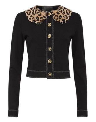 Philipp Plein Cardigan Short Leopard