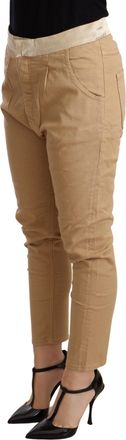 Cycle Mid Waist Slim Fit Skinny Stretch Womens Trouser