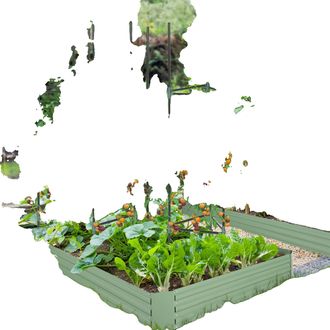 OEM Rejas De Jard&iacute;n, Estructura De Acero, 38x38x182 Cm